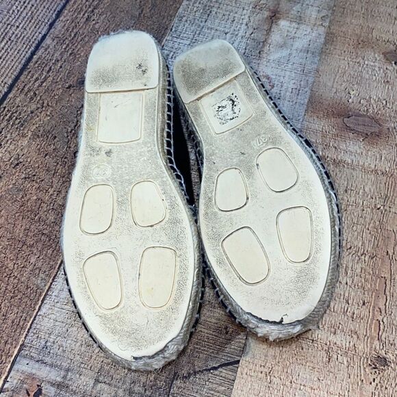 Kenzo black logo print canvas espadrilles - Picture 6 of 13